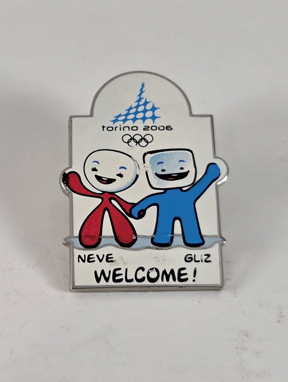 2006 Torino Winter Olympics enamel pin